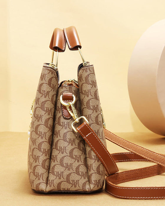 Sac À Main Rétro Élégant Imprimé