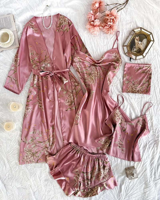 Ensemble Loungewear Imprimé Décontracté