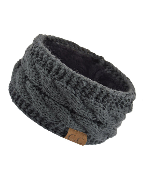 Bandeau En Tricot Polaire Pour Automne Et Hiver