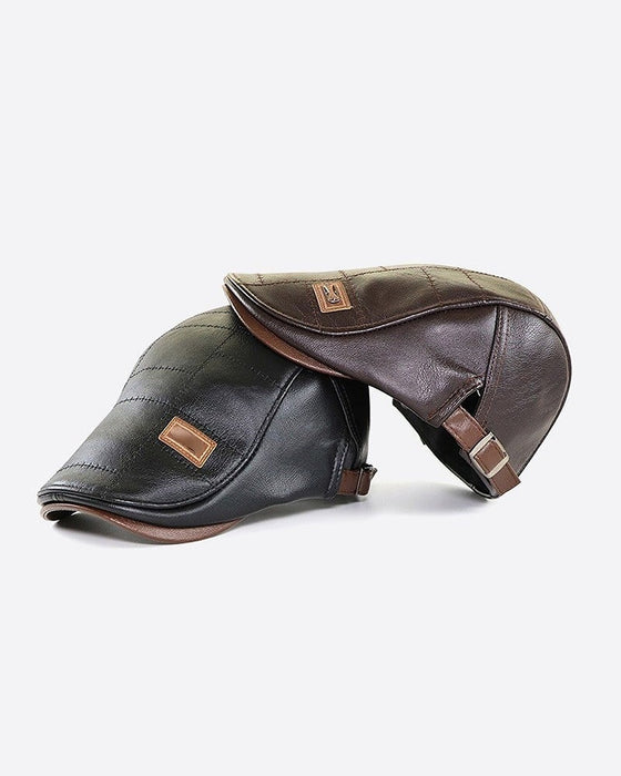 Béret Nouveau Mode Cuir
