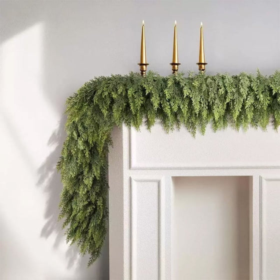 Rotin Plante Artificielle Noël