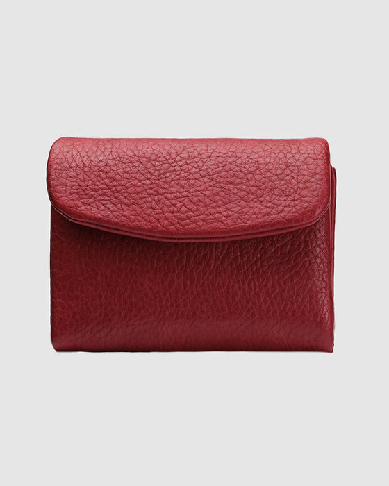 Portefeuille Court Cuir Souple