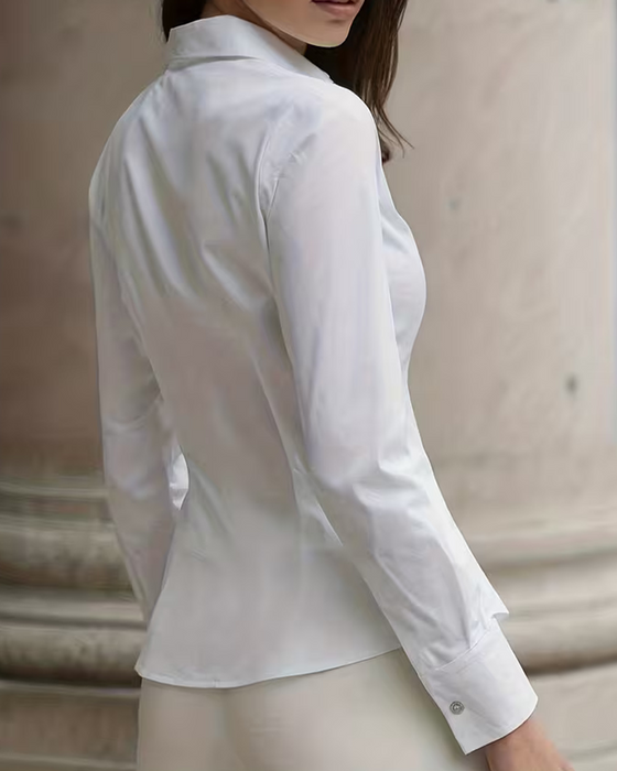 Chemise Taille Froncée Ajustée