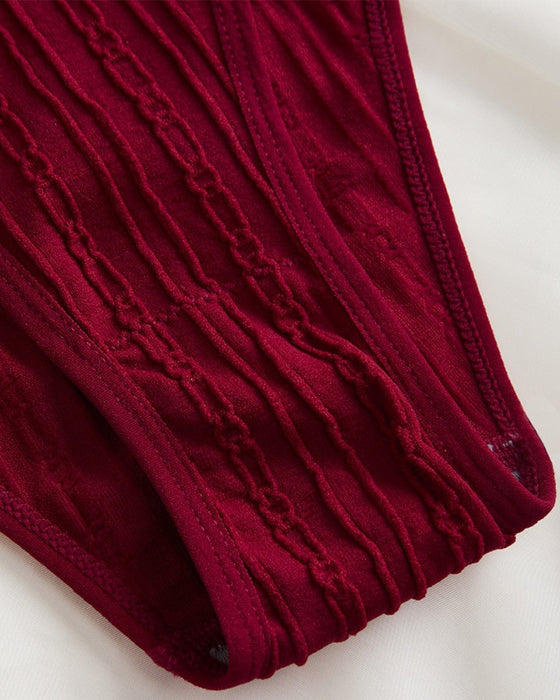 Culotte Mûre Élégante Haute Taille Coupe