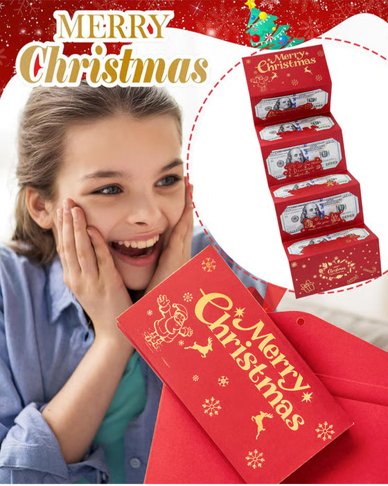 Enveloppe Cadeau Argent De Noël