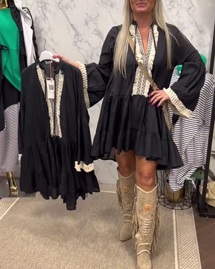 Robe Bohème Détendue pour Vacances