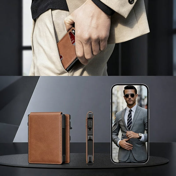 Portefeuille Bifold Avec Blocage Rfid