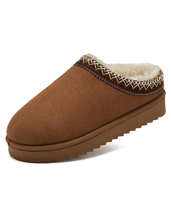 Femme Chaussons Slip-On