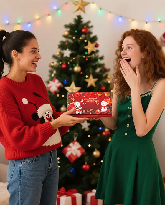 Enveloppe Cadeau Argent De Noël