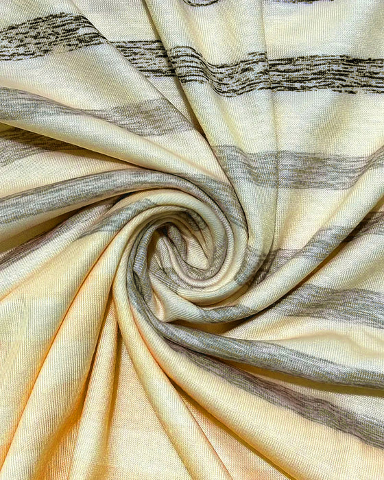 T-Shirt Col Rond Manches Courtes À Rayures