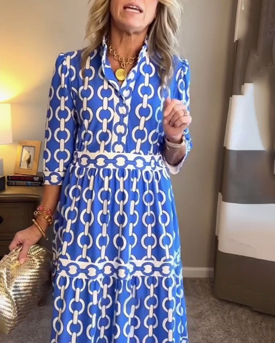 Robe Décontractée Vacances Bohème