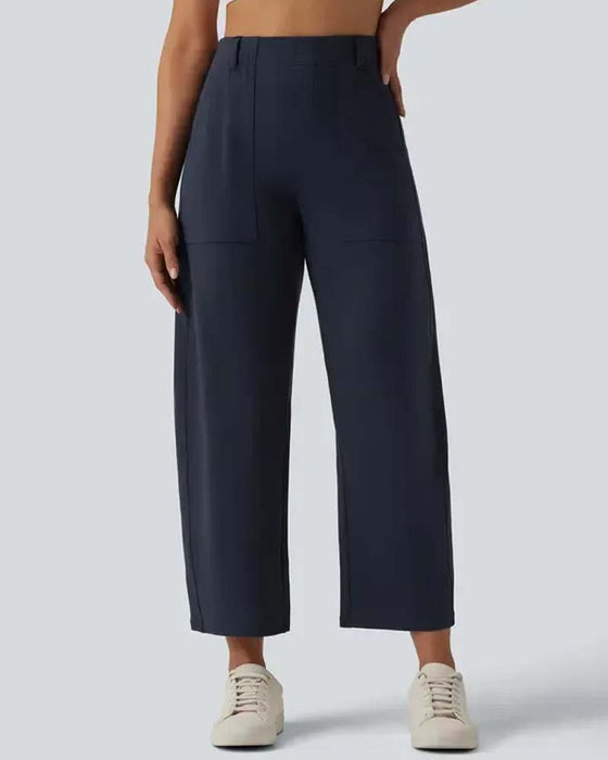 Pantalon Couleur Unie Neuf-Points