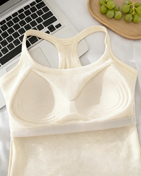 Débardeur Soutien-Gorge Intégré Côtes Unie