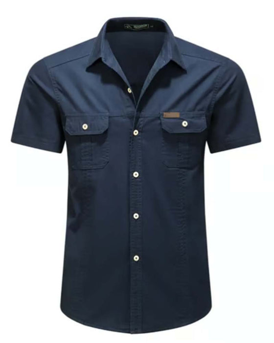 Chemise Durable Extérieur Manche Courte