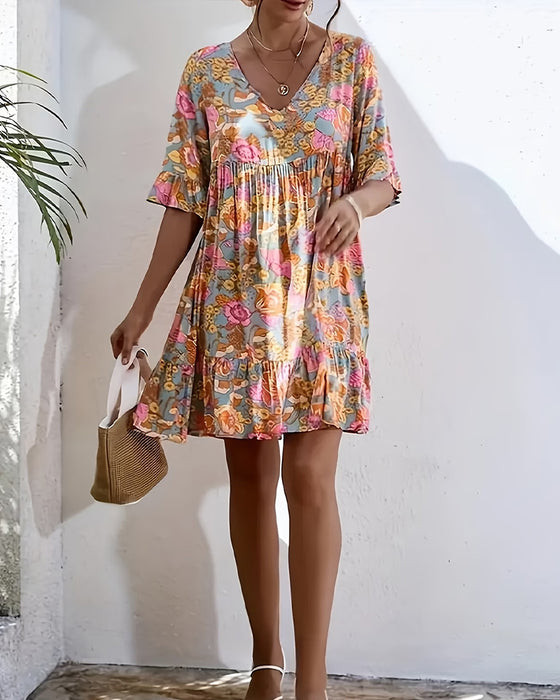 Robe Bohème Floral