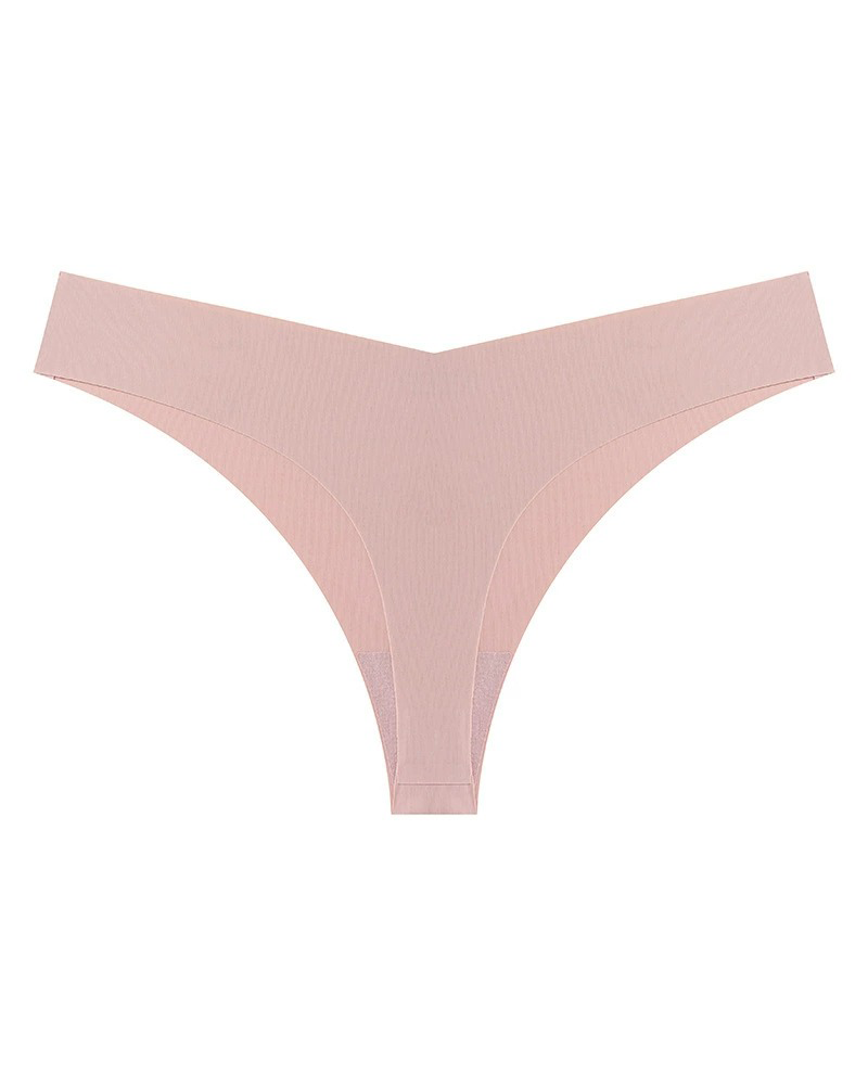 String Sans Couture En Soie De Glace