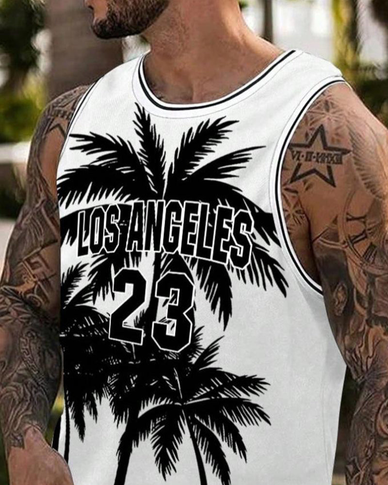 Ensemble Sans Manches Débardeur Short