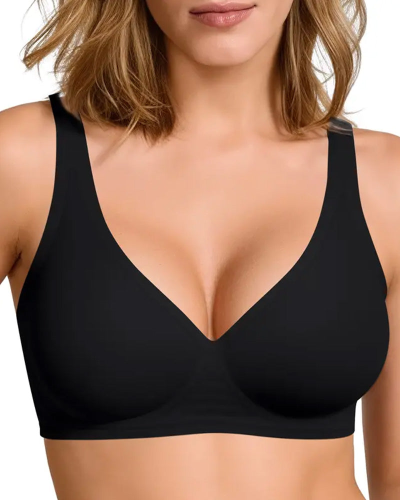Lingerie Sans Couture Sans Armatures Bretelle Large Pois