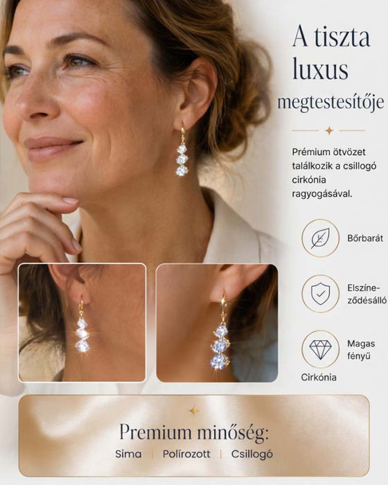 💎👗 Boucles D'oreilles Spirale Et Goutte Asymétriques ✨