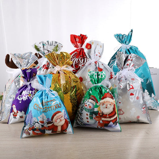 Sacs‑Cadeaux De Bonbons Du Père Noël
