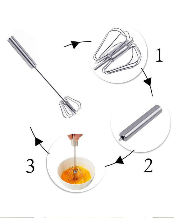 Fouet Semi-Automatique En Acier Inoxydable