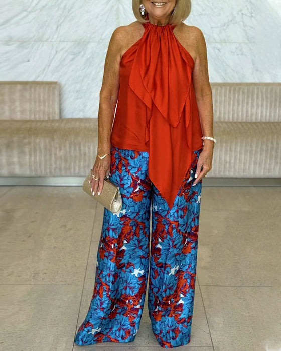 Débardeur Ruban Sans Manches Soutien Nuque