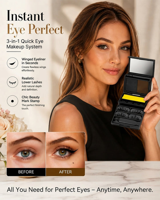 3-In-1 Eyeliner Und Wimpernstempel-Set