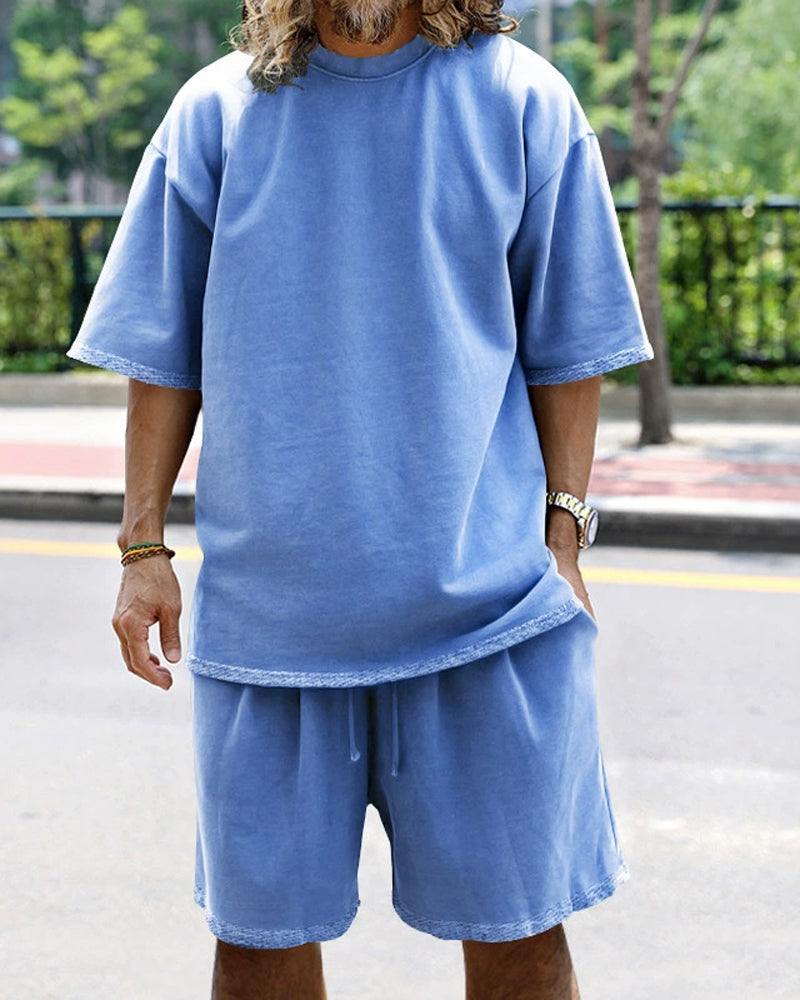 Ensembles De Sport Sans Manches Unis Et Décontractés