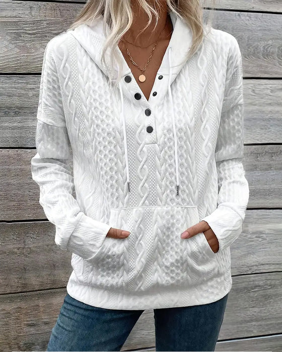 Sweat À Capuche Avec Cordon