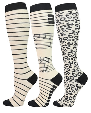 3 Paires Pour Hommes & Femmes – Chaussettes De Compression