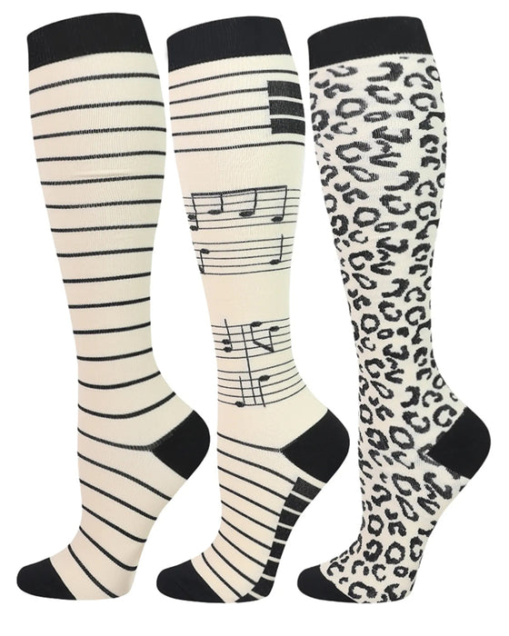 3 Paires Pour Hommes & Femmes – Chaussettes De Compression