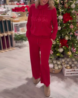 Ensemble Deux Pièces Décontracté Style Sportswear