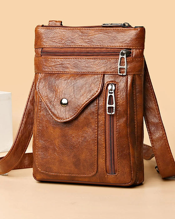 Sac Bandoulière Élégant Vintage Pour Femme