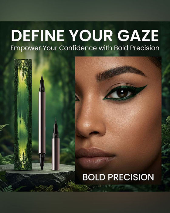 Eyeliner Liquide Longue Tenue Double Embout