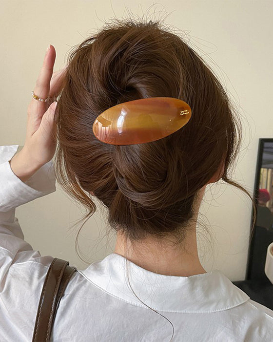 Un-Mot Queue-De-Cheval Pince À Cheveux Sens Avancé Frange Pince Demi-Attacher Cheveu Ressort Pince Côté Pince Accessoires Pour Cheveux