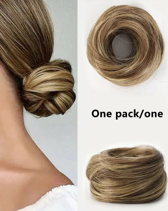 Accessoire Capillaire Chignon Désordonné Synthétique Pour Femmes