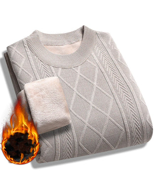 Pull HommeS Hiver Doudoune Chaud Tricoté