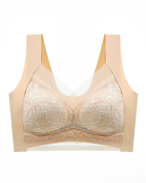 👙 Super Confortable Et Doux Soutien-Gorge Dentelle Pour Femmes Sans Armature