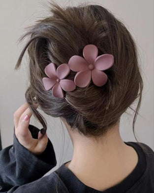 Barrettes Filles Dos Florale