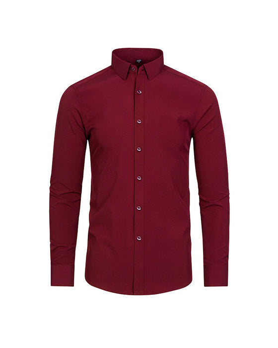 Chemise Homme Manches Longues Unie