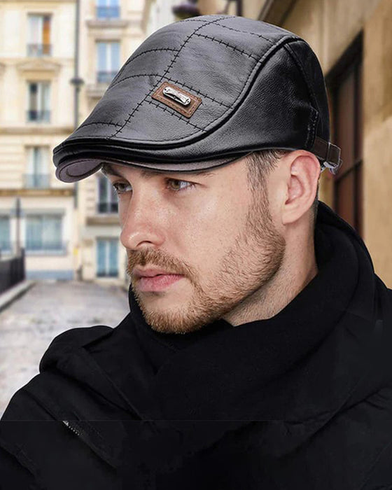 Béret Nouveau Mode Cuir