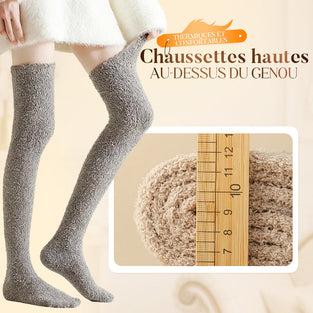 Chaussettes Montantes Chaudes Et Confortables