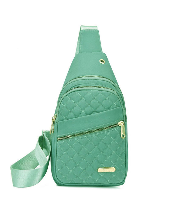 Sac Femme Mode Brodé Matelassé Poitrine