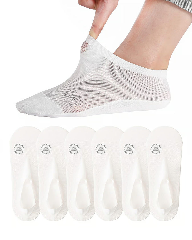 Chaussettes Homme Soie Glacée Bateau