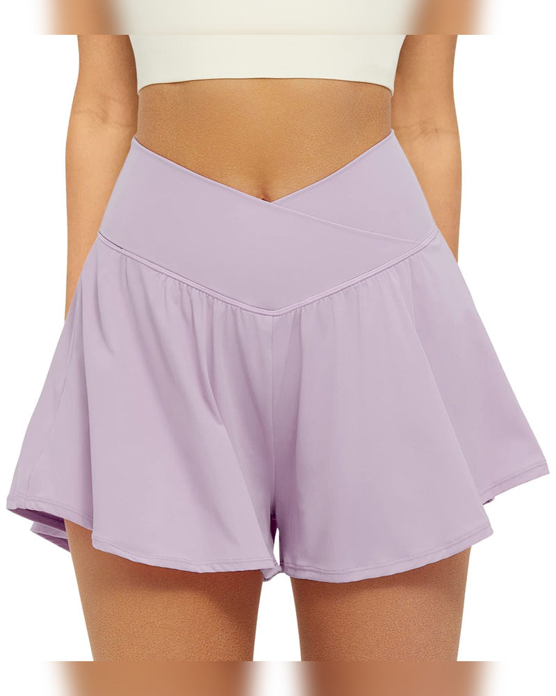 Shorts Taille Haute Uni