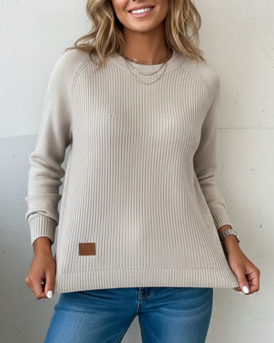 Pull Col Rond Tendance