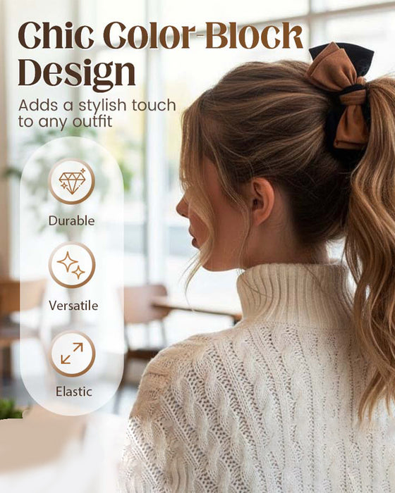 Élastique À Cheveux Élégant Élastique Nœud