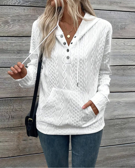 Sweat À Capuche Avec Cordon