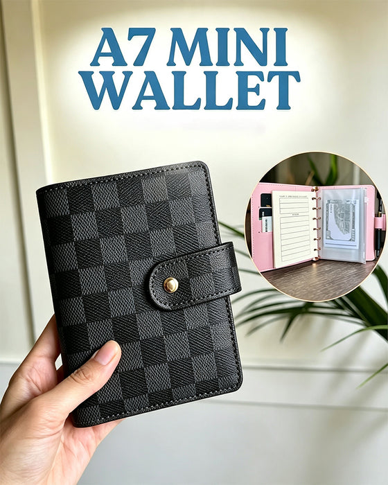 Cahier Damier Planificateur Rechargeable