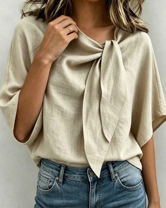 Blouse Décontractée Uni